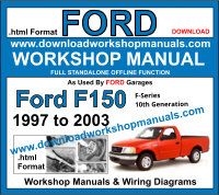 ford f150 1997 to 2003 workshop service repair manual